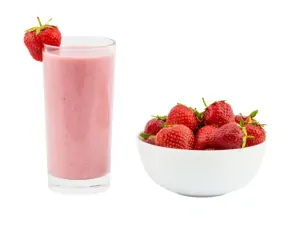 Nápoj smoothie jahodové