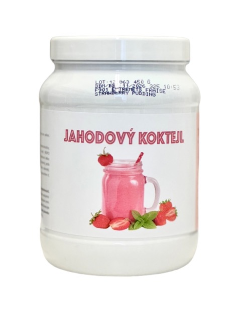 Jahodový koktejl v balení á 450g