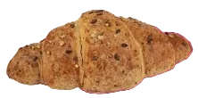 Croissant cereální se semínky